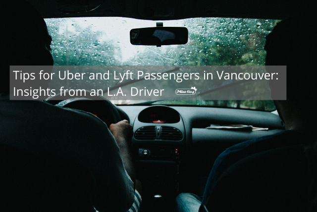 温哥华乘客提示中的Uber和Lyft