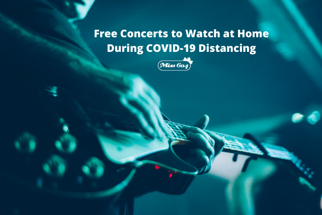 免费音乐会在Covid-19遥远期间在家观看