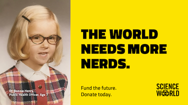 世界需要更多书呆子科学世界筹款活动